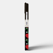 Schwarzkehldosen Vintag personalisiert Case-Mate iPhone Hülle (Rückseite / Links)