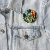 Schwarzkehlnymphe im Flug Button (Beispiel)
