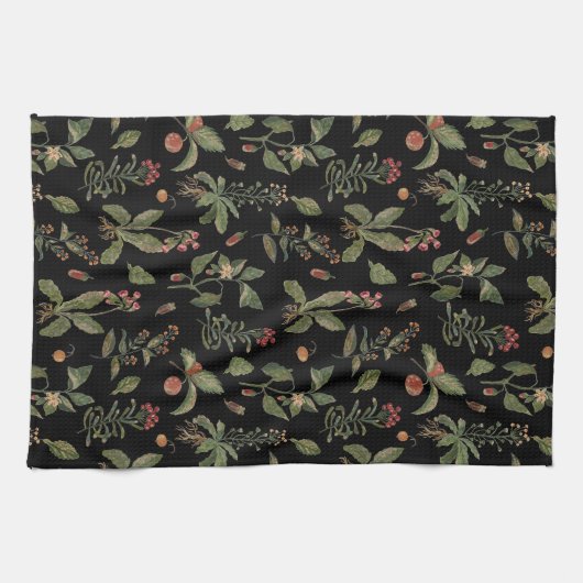 Schwarzkernkraut Geschirrtuch (Horizontal)