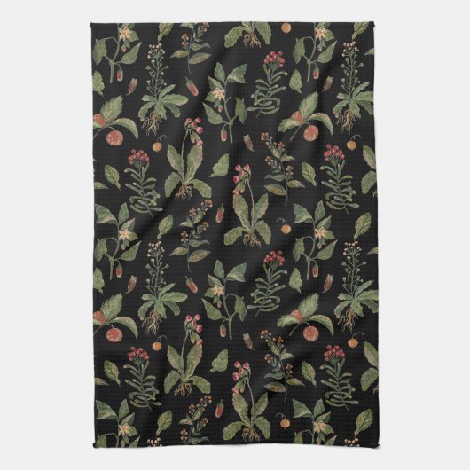 Schwarzkernkraut Geschirrtuch (Vertikal)