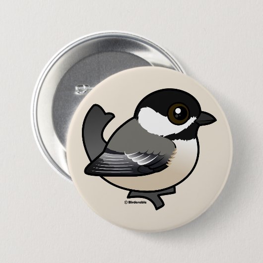 Schwarzkichadelle Button (Vorne & Hinten)