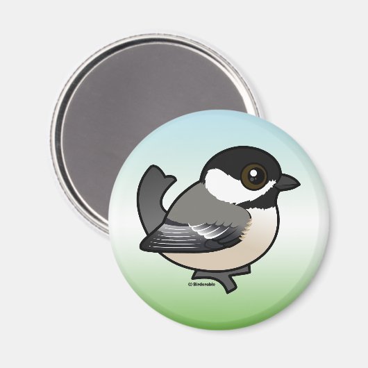 Schwarzkichadelle Magnet (Vorderseite/Rückseite)