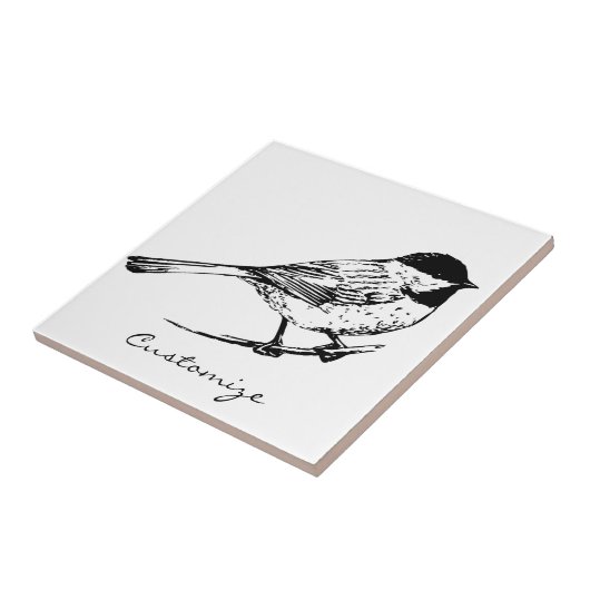 Schwarzkichererbse Fliese (Seite)