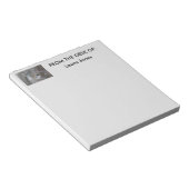 Schwarzkichererbse - Songbird Notizblock (angewinkelt)