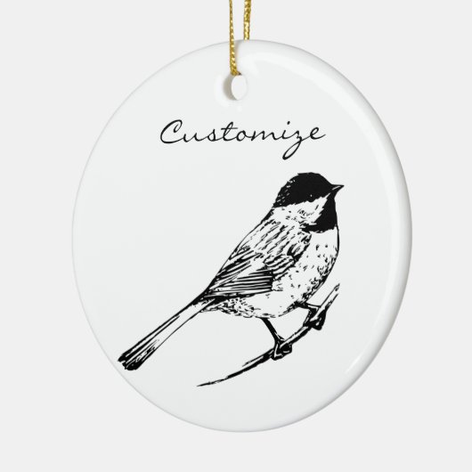 Schwarzkichererbse Thunder_Cove Keramik Ornament (Links)