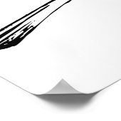 Schwarzkichererbse Thunder_Cove Poster (Ecke)