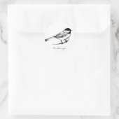 Schwarzkichererbse Thunder_Cove Runder Aufkleber (Tasche)