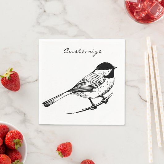 Schwarzkichererbse Thunder_Cove Serviette (Beispiel)