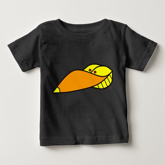 Schwarzkinderhemd Baby T-shirt (Vorderseite)