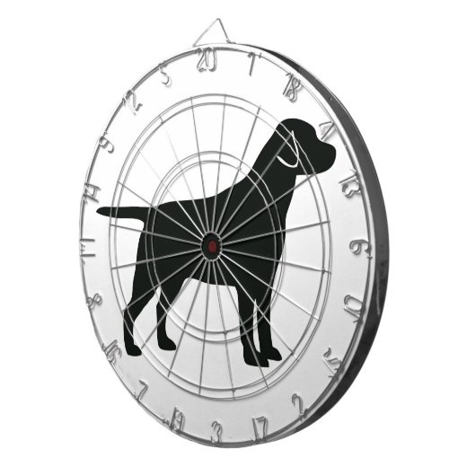 Schwarzkleckhund Dartscheibe (Vorderseite rechts)