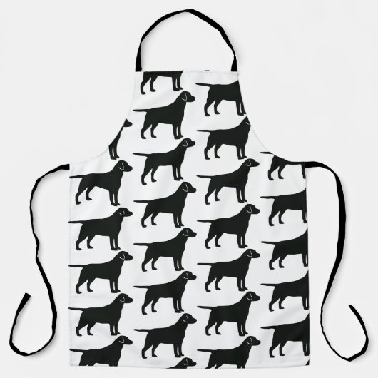 Schwarzkleckhund Schürze (Vorderseite)