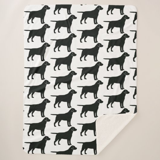 Schwarzkleckhund Sherpadecke (Vorderseite)