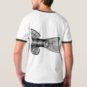 Schwarzknochenfisch T-Shirt (Rückseite)