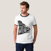 Schwarzknochenfisch T-Shirt (Vorne ganz)