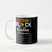 Schwarzkönigin Ernährung Fakt 1865 Afrika Kaffeetasse (Links)