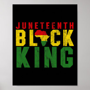 Schwarzkönigtag Melanin Bla Poster
