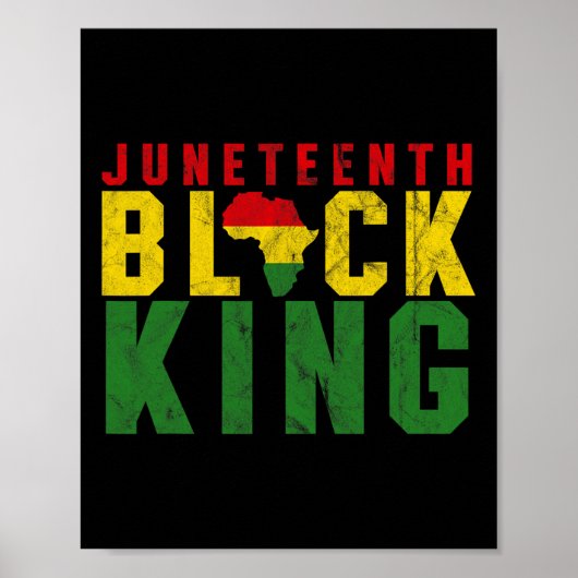 Schwarzkönigtag Melanin Bla Poster (Vorne)