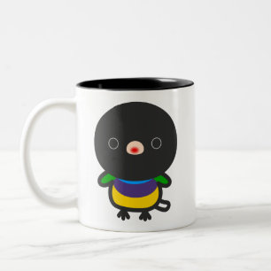 Schwarzkopf-Gouldamadine Zweifarbige Tasse