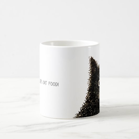 Schwarzkopfkatze Kaffeetasse (Mittel)