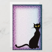 Schwarzkopfleopard Briefpapier (Vorne/Hinten)