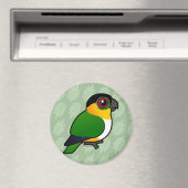 Schwarzkopfpapagei Magnet (In Situ (Geschirrspüler))