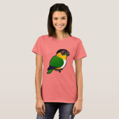 Schwarzkopfpapagei T-Shirt (Vorne ganz)