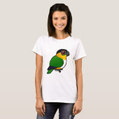 Schwarzkopfpapagei T-Shirt (Vorne ganz)