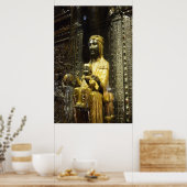 Schwarzkopfposter Poster (Küche)