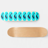 Schwarzkopfschwimmen Skateboard (Horizontal)