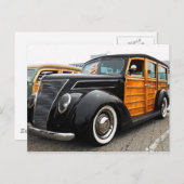 Schwarzkopfwagen Postkarte (Vorne/Hinten)