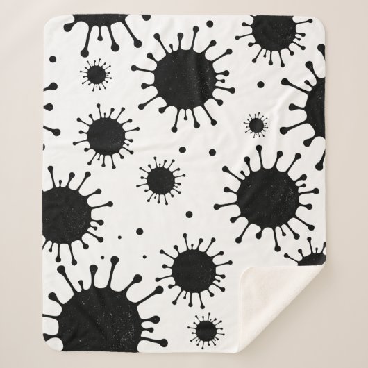 Schwarzkoronavirus Sherpadecke (Vorderseite)