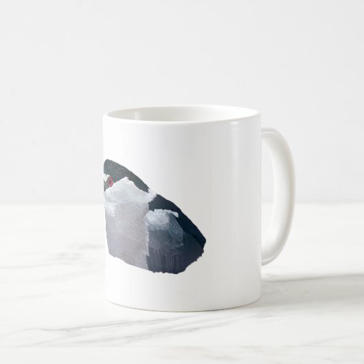 Schwarzkronenheron Kaffeetasse (VorderseiteRechts)