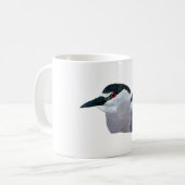 Schwarzkronenheron Kaffeetasse (Vorderseite Links)