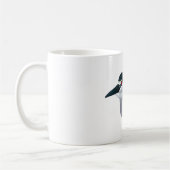Schwarzkronenheron Kaffeetasse (Links)