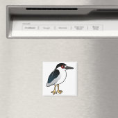 Schwarzkronenheron Magnet (In Situ (Geschirrspüler))