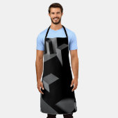 SCHWARZKUBE SCHÜRZE (Getragen)