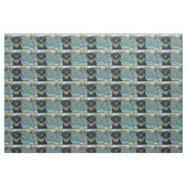 SCHWARZLABRADOR RETRIEVER STOFF (Fat Quarter (45,7 x 55,9 cm))