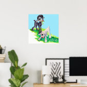 Schwarzlamm Poster (Heimbüro)