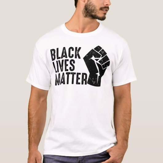 Schwarzlebensfrage T-Shirt (Vorderseite)