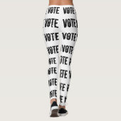 Schwarzlebewesen Leggings (Rückseite)