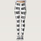 Schwarzlebewesen Leggings (Vorderseite)
