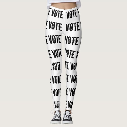 Schwarzlebewesen Leggings (Vorderseite)