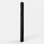 Schwarzleder Case-Mate iPhone Hülle (Hinten/Rechts)