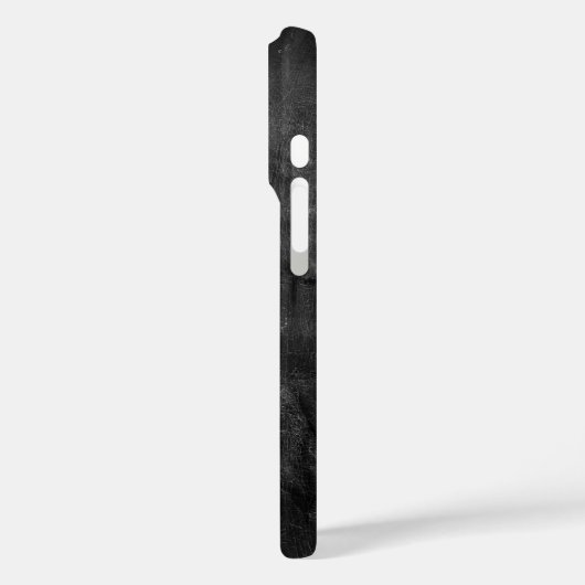 Schwarzleder Case-Mate iPhone Hülle (Rückseite / Links)