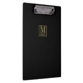 Schwarzleder Klemmbrett (Rechts)