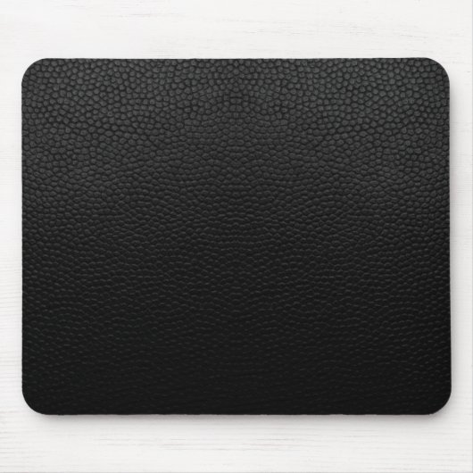 Schwarzleder Mousepad (Vorne)