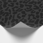 Schwarzleopard Geschenkpapier (Ecke)