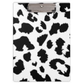 SCHWARZLEOPARDRUCK KLEMMBRETT (Vorderseite)