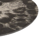 SCHWARZLEOPARDRUCK SCHNEIDEBRETT (Ecke)