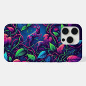Schwarzlicht-Graffiti-Design iPhone Hülle (Rückseite (Horizontal))